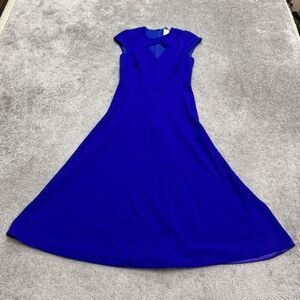 LK Bennett Royal Blue Midi Dress